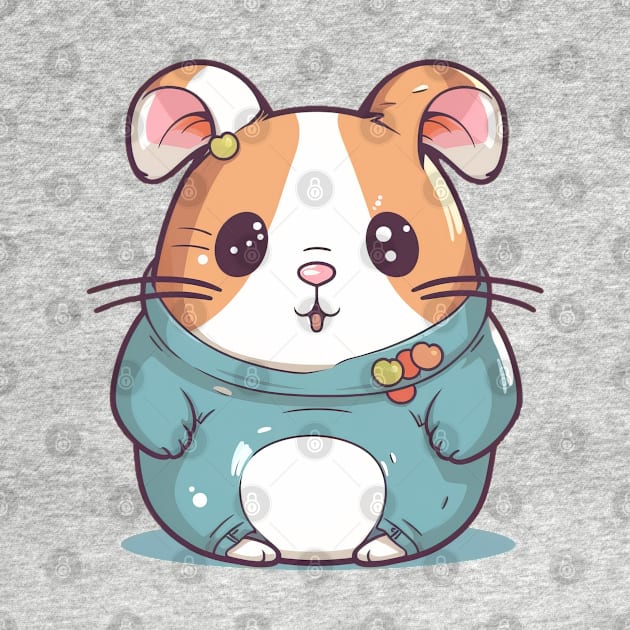 Cute Kawaii Hamster by Kawaii Cuties